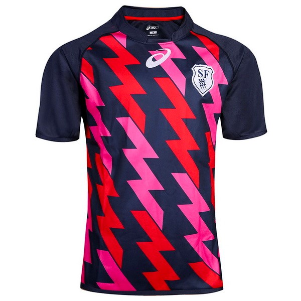 Tailandia Camiseta Stade Français Paris 1ª 2017 2018 Azul